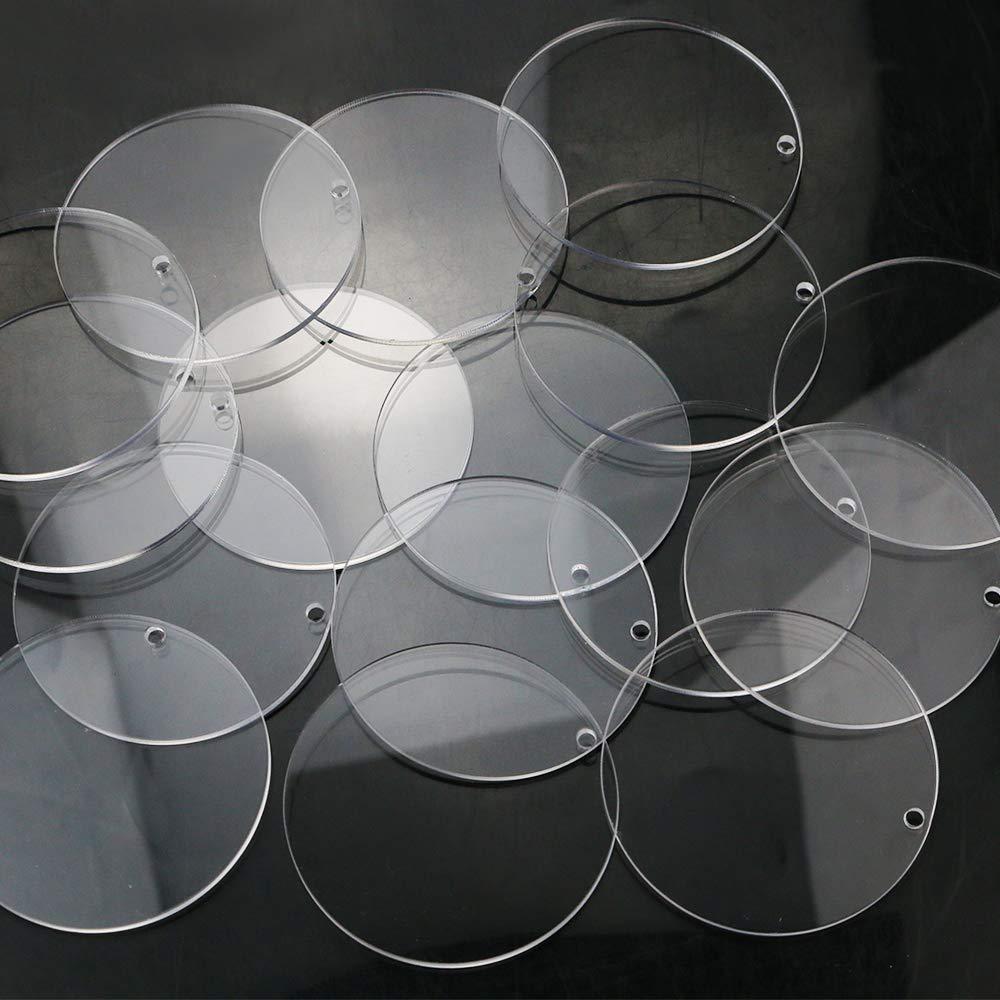 Acrylic Round Disc for Picture Frames & DIY Crafts