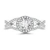 New copper Ring Heart Sparkle Zircon High Quality Ideal For Women Rings Wedding Fine Jewellery Accessories Party Gift