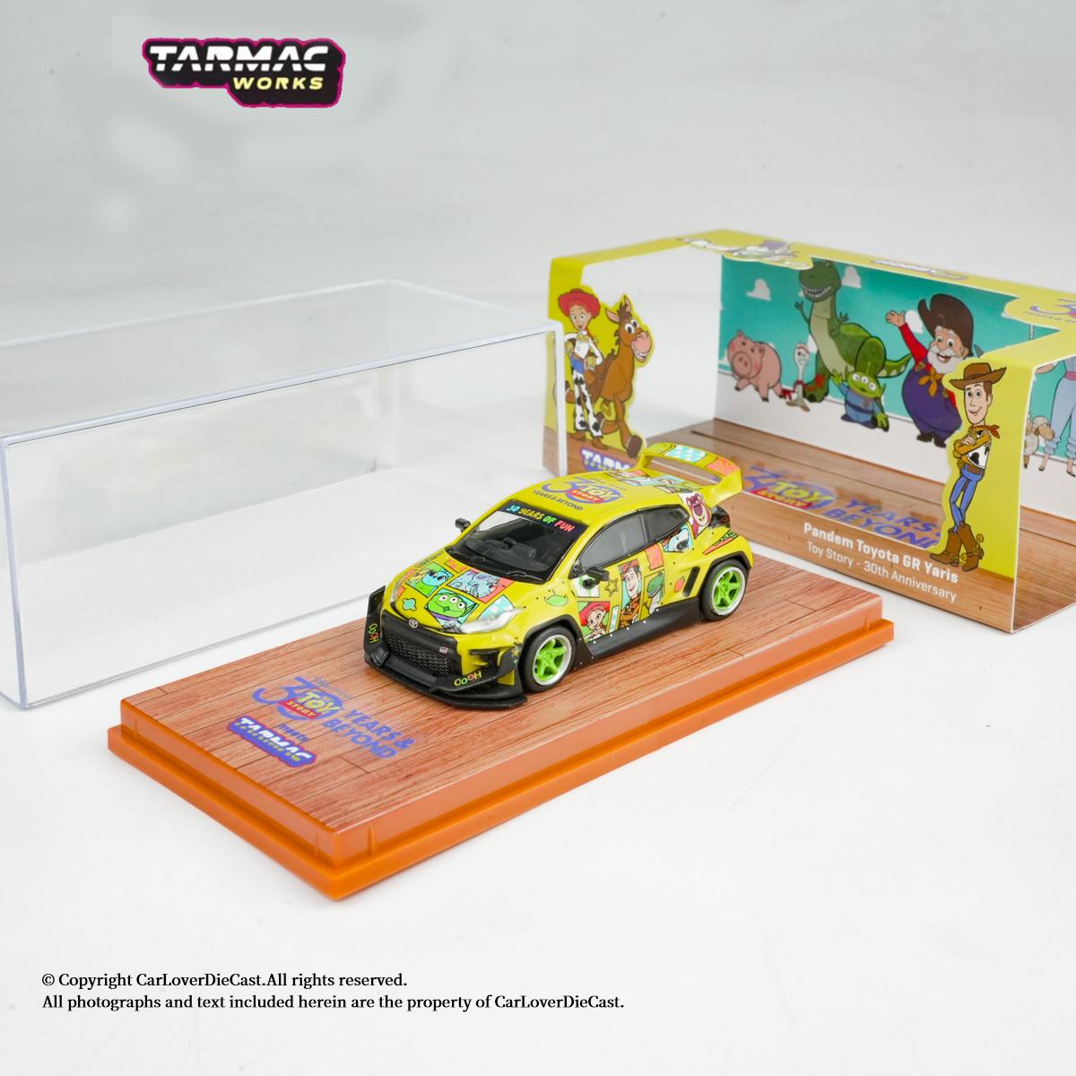 

In Stocks TW 1:64 Minicar Pandem Toyota GR Yaris Toy Story 30th Anniversary Alloy Diecast Car s Boy Gift