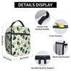 Süße Avocado-Print Isolierte Lunchtasche Wiederverwendbar Tragbar Wasserdicht Brotdose Thermokühler Oxford-Tragetasche für Reise Picknick