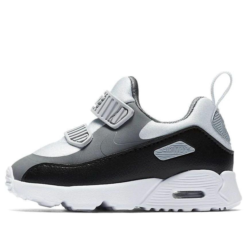 

Nike Air Max Tiny 90 Anti Kick And Abrasion Resistant Low top Toddler Shoes Gray Infant And Toddler 881924-005 25