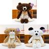 Plush Bear Sleepwear Toy With Pp Cotton Fill For Kids And Girls