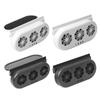 Car Solar Powered Window Exhaust Fan Car Air Purifier Car Solar Power Air Vent Radiator Fan Ventilation Fan