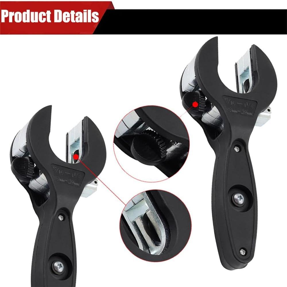Ratcheting Mechanism Copper Pipe Cutter 2 In 1 Function Metal Pipe Cutter Home Working
