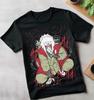 Jiraiya TShirt Naruto Rasengan Itachi Uchiha Horror Anime Black Shirt Gift