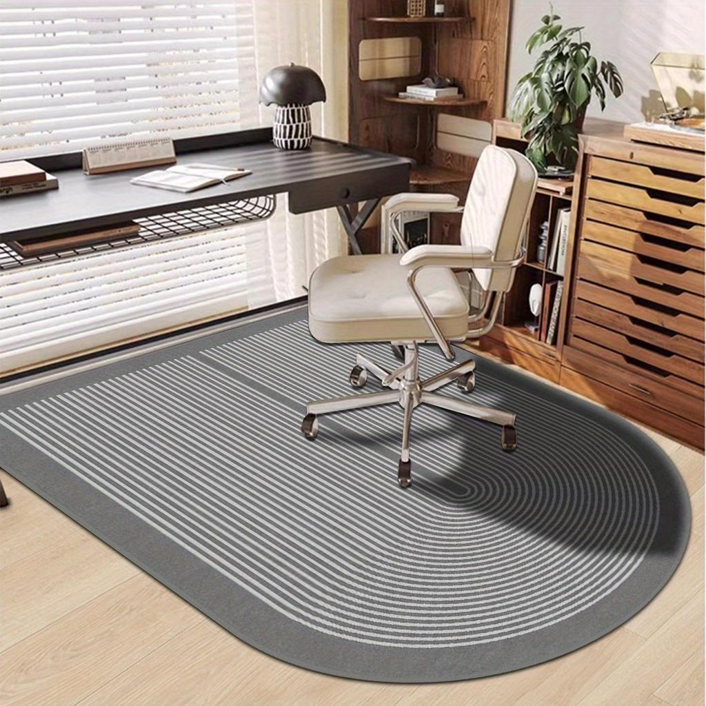 Modern and Simple Striped Floor MATS for Offices, Bedrooms, Living Rooms and Foyers, Modern Decorative Carpets