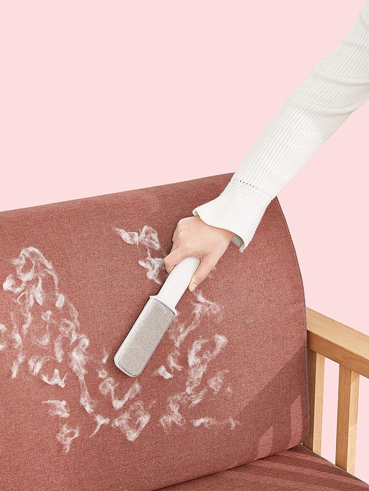 Mini Portable Washable Sticky Cleaner Brush Lint Roller Clothing Dust Hair Sheets Lint Remover Reusable Fabric Brush