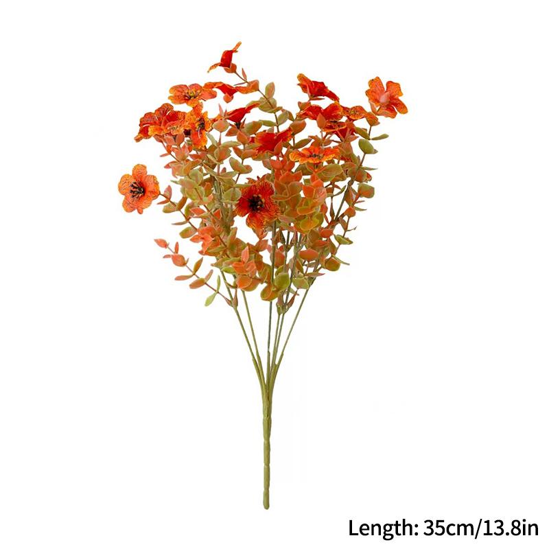 Decorative Artificial Flowers Fake Flower Decoration Home Artificial Plants Accessorie Wedding Decor Desk Accessorie Home Decor