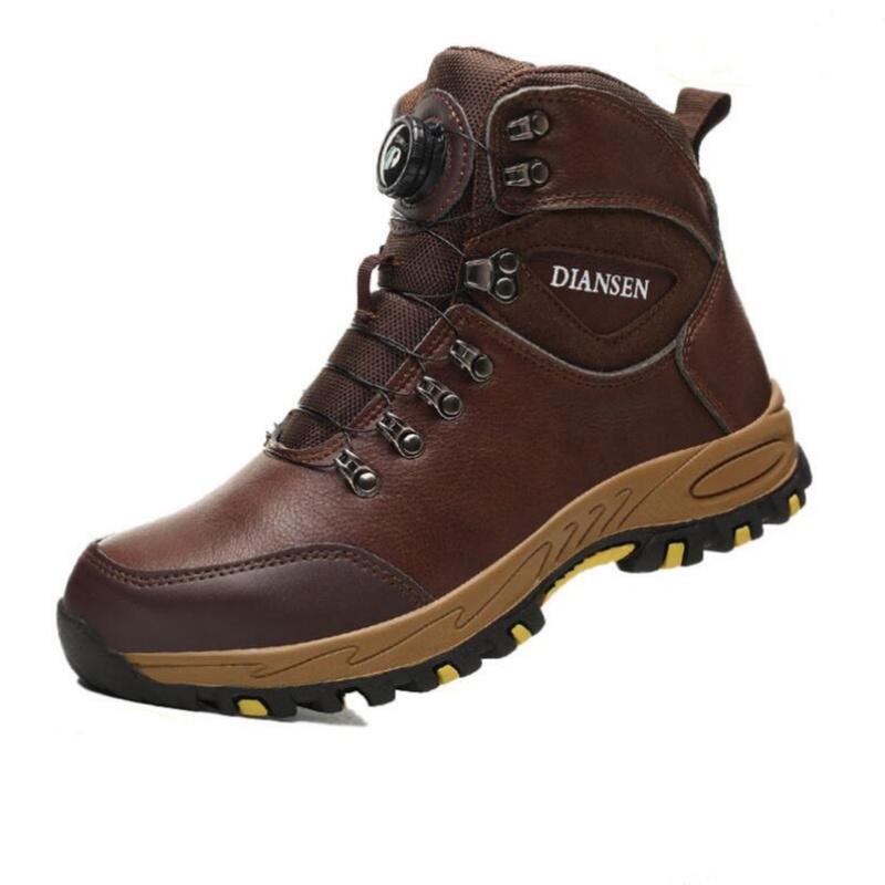 Rotating Button Safety Shoes Men Work Sneakers Indestructible Shoes Puncture-Proof Protective Shoes Work Boots Tactical Boots