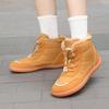 Women'S Winter Snow Boots Fur Lined Barefoot Boots Wide Toe Box Ankle Booties Walking Boots Outdoor With Plush Cotton Shoes