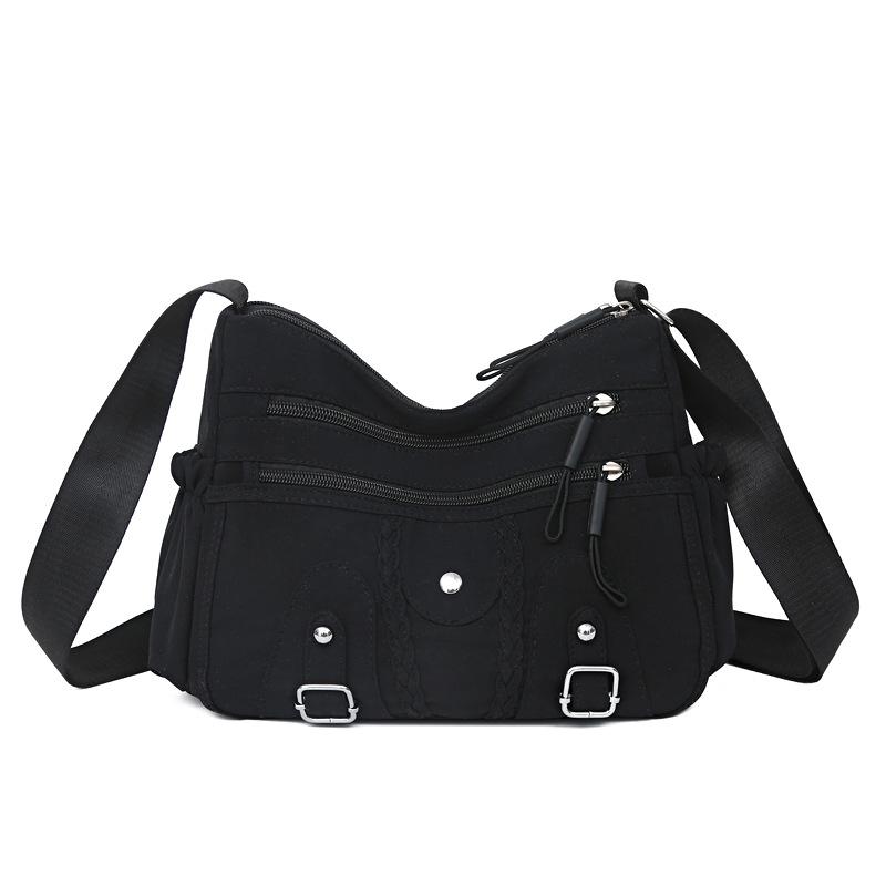 Mehrschichtige Einzelschulter-Weichseiten-Hochwertige Crossbody-Tasche mit Exquisiter Textur