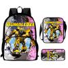 Transformers, Bumblebee Bag High Definition Multi-Function Oxford Lightweight Backpack