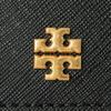 Tory Burch Emerson Metal Logo Chain Shoulder Strap Small Leather And Leather Crossbody Bag Women crossbody bag Black 136093-001