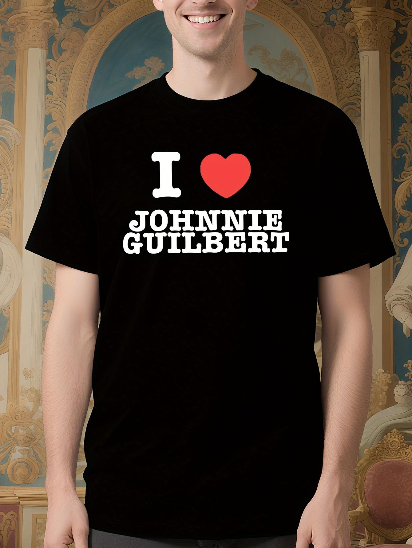 I Love Johnnie Guilbert Graphic T-shirt L