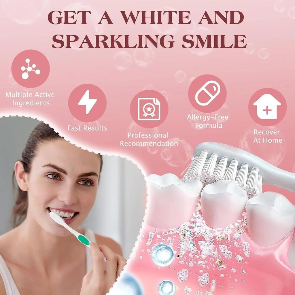 SP-8 Probiotic Brightening Toothpaste 120g, Super Probiotic-8 Oral Toothpaste, Clean Teeth & Remove Surface Stains, Daily Oral Hygiene Care