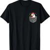 Cool Chicken Hen In Pocket For Men Women Kids T-Shirt