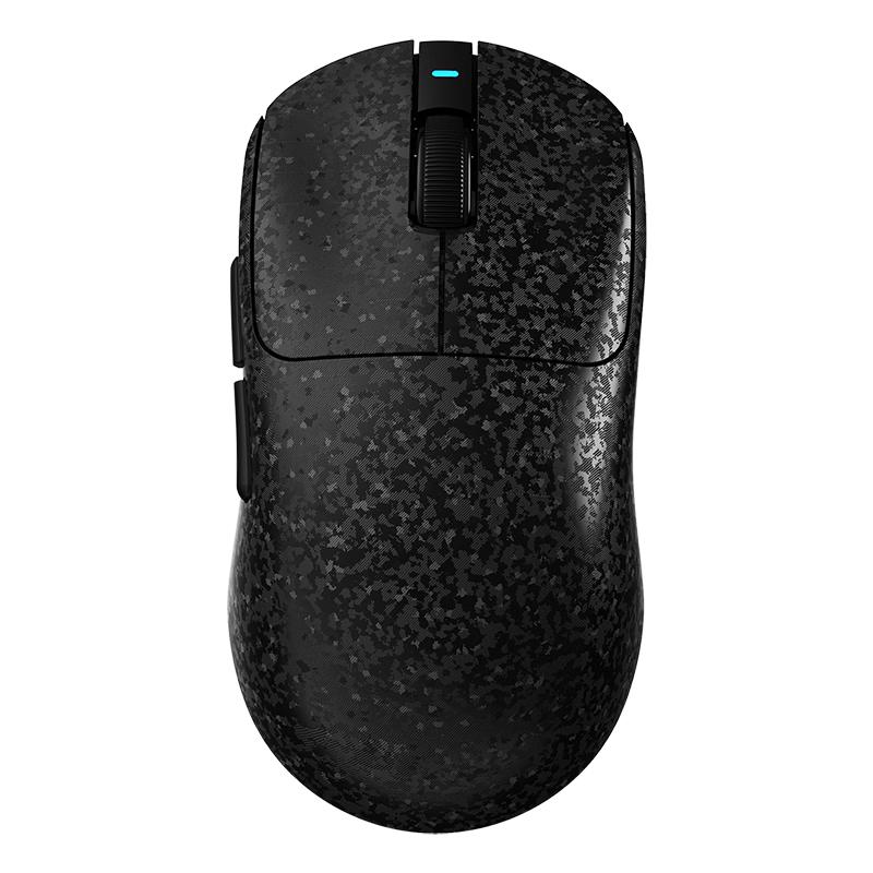 AJAZZ T520 Wireless Mouse Carbon Fiber Lightweight Gaming Mouse Tri-Mode Connection Comfortable Touch Black