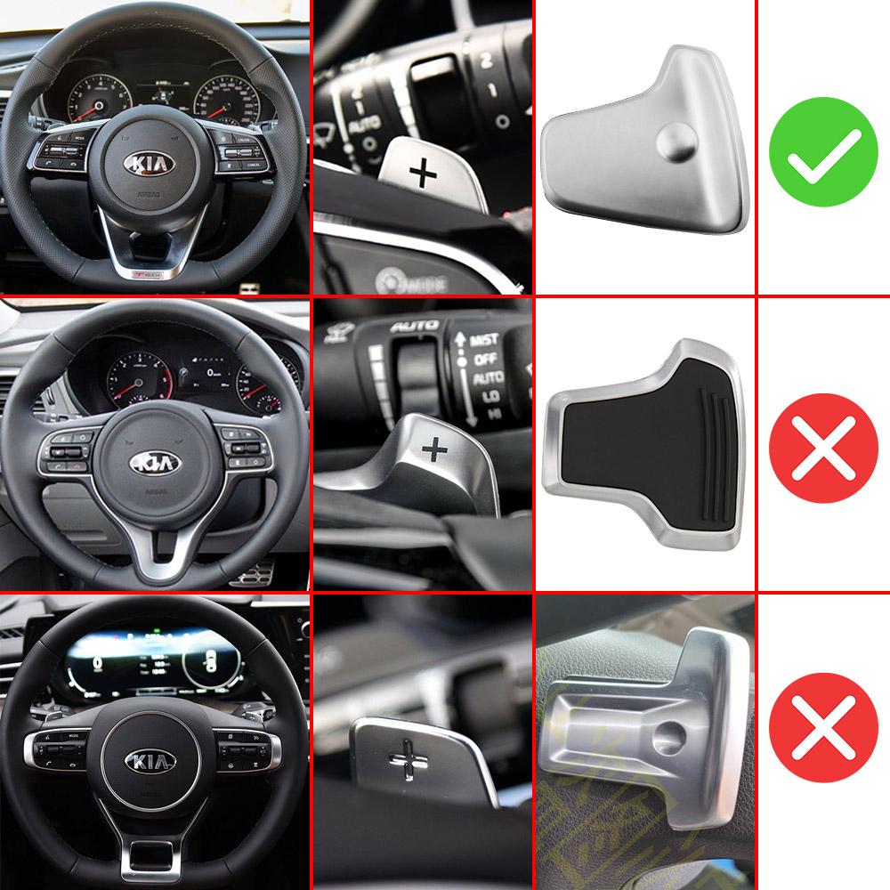 WLCT1 Do KIA K5 Optima GT JF K3 Cerato Forte Sportage ProCeed 2020 Samochód Kierownica Łopatki Zmiany Biegów Przekładnia DSG Przedłużenie Akcesoria