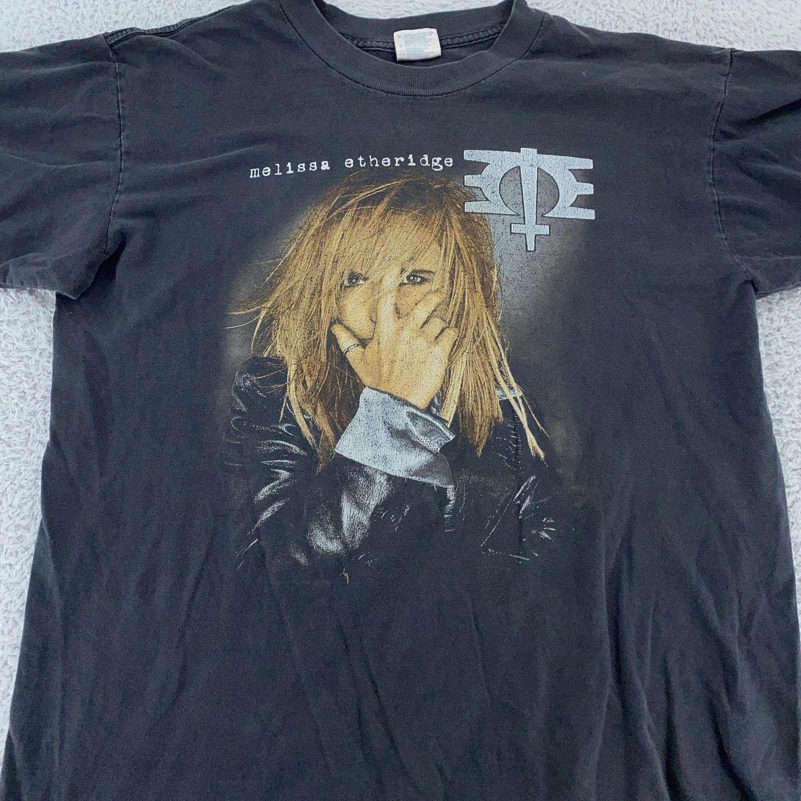 

Винтаж 1996 года Концертная футболка Мелиссы Этеридж L/XL Your Little Secret Tour Рок 90-х 2XL