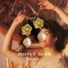 Medieval Baroque Special-shaped Freshwater Pearl Earrings Texture Flower Earrings