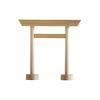 Kamidana No Sato Modern Shinto Shrine Kamisama No Tana Torii Natural