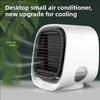 Mini Indoor Air Cooling Fan with Spray Portable Household Electric USB Fan with Cover Protection Spray Desk Fan