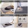 Tappetino Divertente Coperchio Tombino 3D Trappole Tappetino Ingresso Non-Scivolo Bagno Cucina Giardino Garage Tappeto
