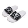 Emporio Armani EA7 Color Block Flat Slide Sandals Men footwear Black White XCP001XCC22Q655