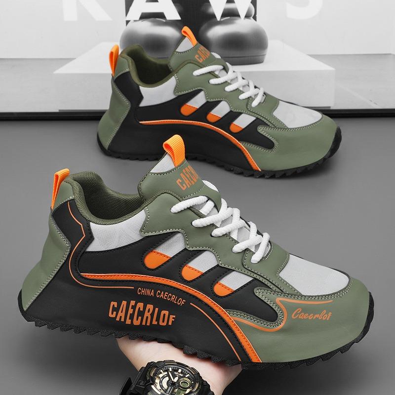 Outdoor Travel Sneaker Men Size 39-48 Casual PU Leather Breathable Sports Shoes Hot Sale Male Lace-up Soft Sole Vulcanzied Shoes