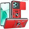Slide Lens Push Window Armor Funda for Honor 400 Lite Case Magnetic Rotate Ring Stand Holder Cover for Honor 400 Full Back Case