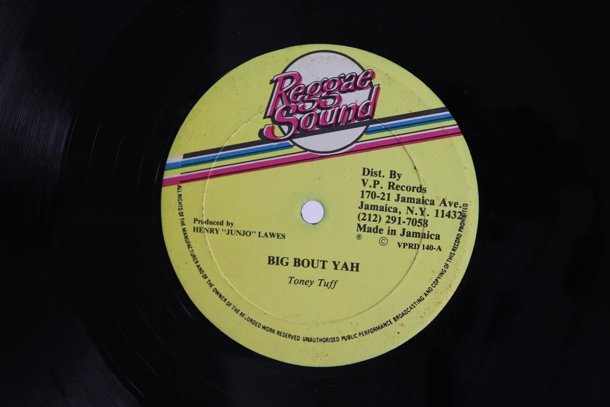 

12inch Record TONY TUFF BOURI Big Bout Yah Tradition VPRD140 REGGAE SOUND 1982 US Reggae Ska Dub Used