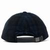 Used STETSON Cap Check Pattern Made in Japan Hat Check Corduroy DUCA VISCONTI Fabric Italy Autumn Winter Quilted Men's Black [TB]