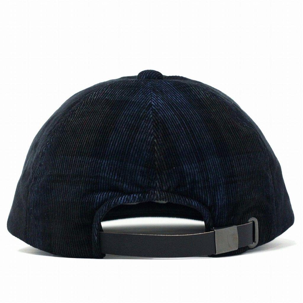 Used STETSON Cap Check Pattern Made in Japan Hat Check Corduroy DUCA VISCONTI Fabric Italy Autumn Winter Quilted Men's Black [TB]