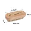 Lotus Wood Dual-sided Bath & Nail Brush with Boar Bristles and Foot Stone