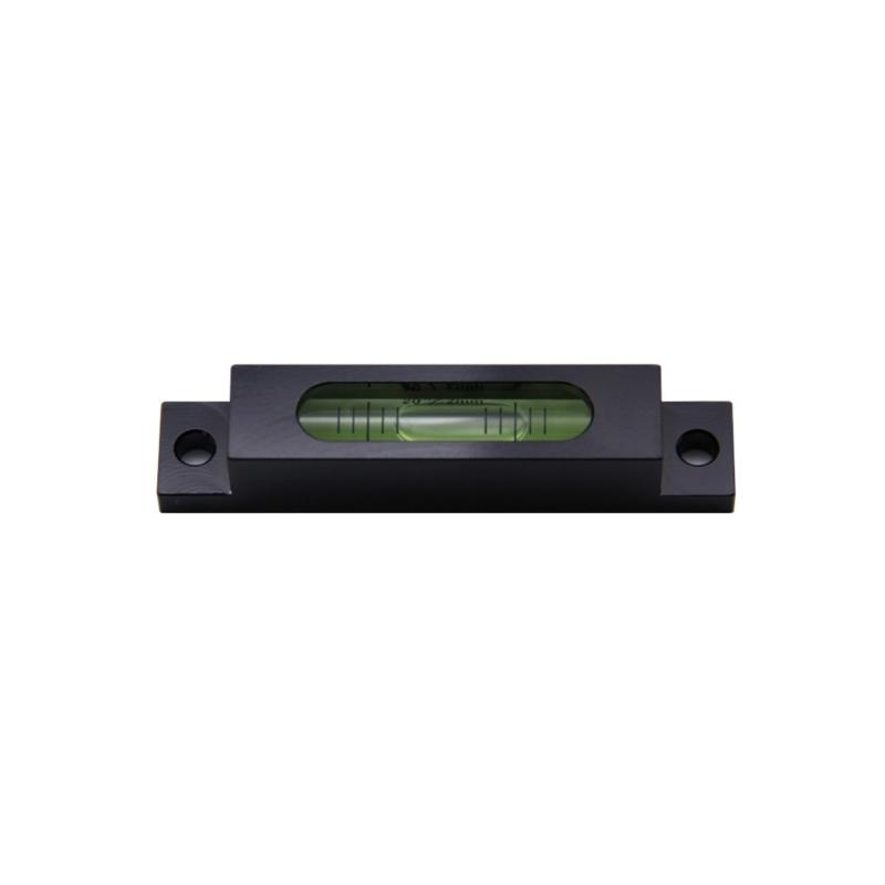 Ergonomic Portable 90mm Professional Bubble Level Gauge In Black Silver Color For Accurate Measurement In Any Environment