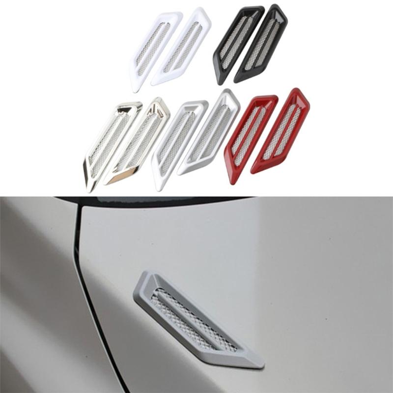 Motorcycles Shark Fin Side Vent Grille ABS Strong Design Enhances Active Look Quick Installation for Exterior Styling