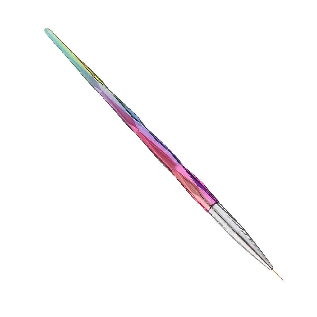 Art Liner Painting Pen 3D Tips DIY Acrylic UV Gel Brushes Drawing Flower Line Grid French Design Manicure Tool