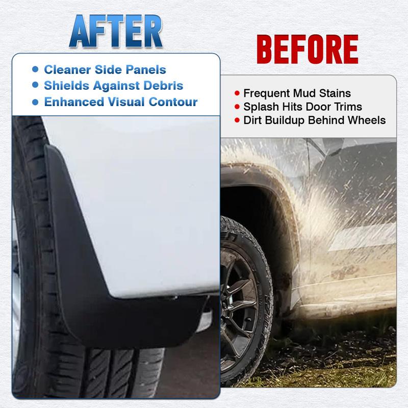 For Jeep Renegade 2015-2024 Black Guard Mudguards Mud Flaps Fender Mudflaps