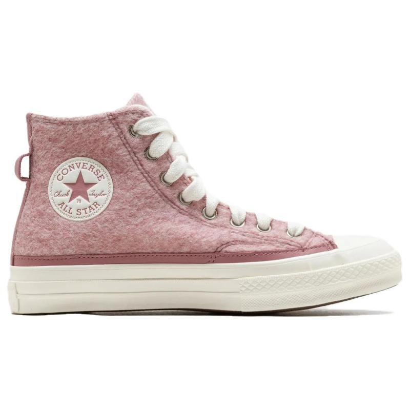 Converse 1970s Comfortable & Versatile Faux Mohair Abrasion Wrap High Top Espadrilles Women's Pink