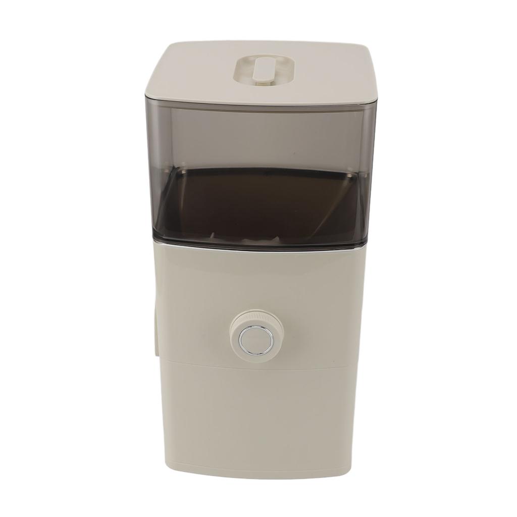 Rice Dispenser 13.2lb Capacity Transparent Window Dry Food Storage Container with Measuring Cup for Kitchen Flour Sugar