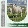 Galvanized Poultry Breeding Fence Chicken Wire Mesh Fence Hardware Cloth for Yard Garden and Animal Chicken Coop Protection