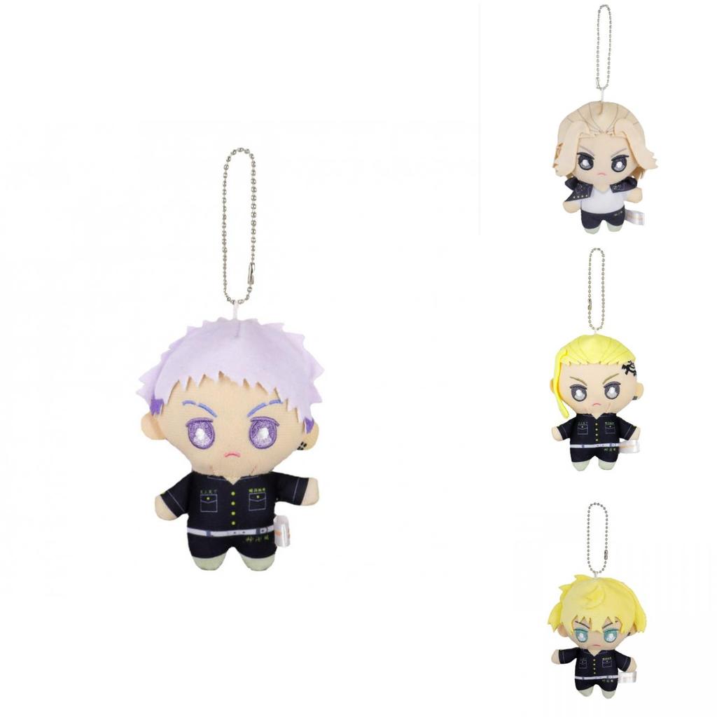 Urocze pluszowe figurki Tokyo Revengers o wysokości 10 cm wykonane z krótkiego pluszu