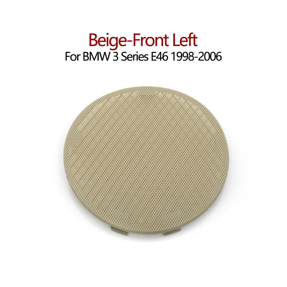 E46 Car Interior Front Left Right Door LoudSpeaker Speaker Cover Replacement For BMW 3 Series 1998-2006 51418213911 51418213912