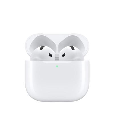 Apple AirPods 4 Trådløse ørepropper med mikrofon – Bluetooth, USB Type-C, Hvit