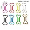 20pcs Metal Paper Clips Cat Dog Musical Notes Assorted Color Paperclips Bookmark Teacher Office Supplies
