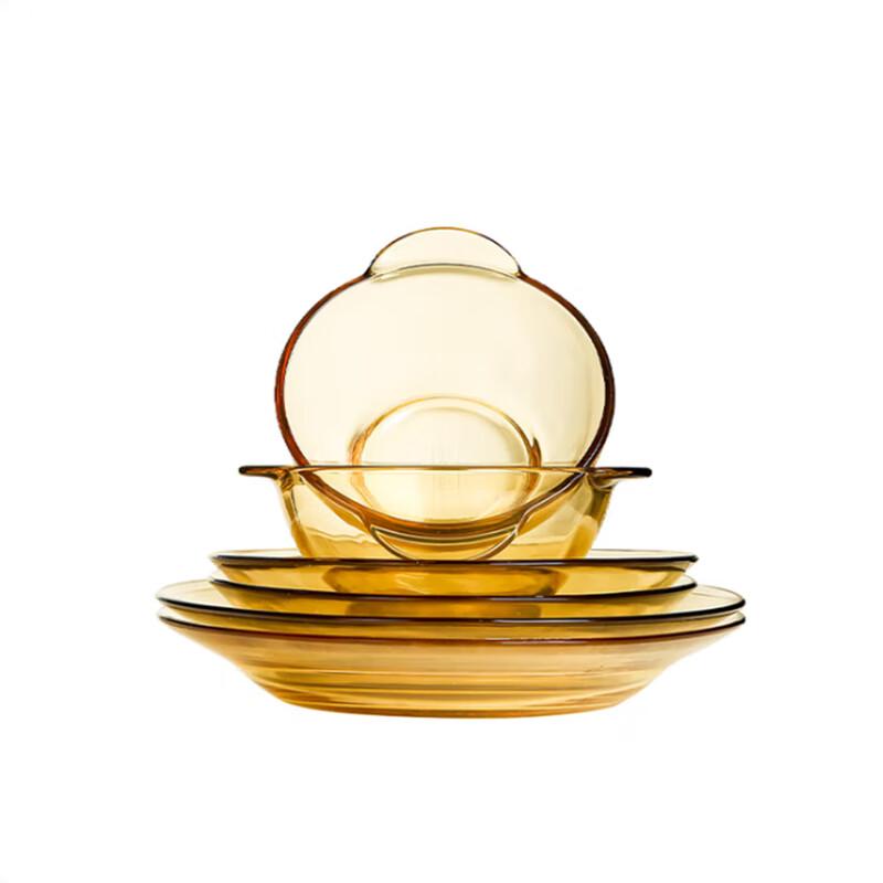 Corning Jingyao Glass 6-Piece Dinnerware Set