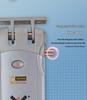Wireless Remote-Control Smart Lock with Invisible Design and Electric Bull Head Lock for No-Drill Installation