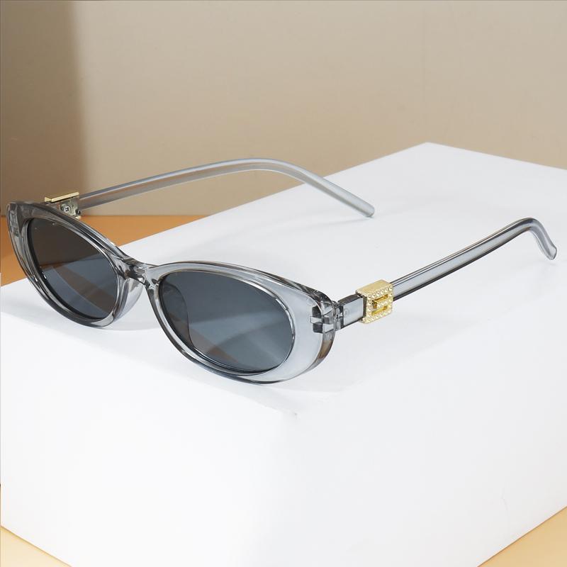 New 10pcs Ladies Small Oval Sunglasses UV Protection Retro Casual Vacation Eyewear Unisex Fashion Suneyeglass