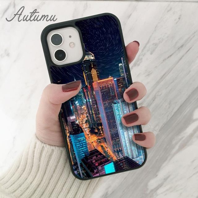 New York City Phone Case for iPhone 11 12 13 14 Pro Max Mini X XR XS SE 2020 5 6S 7 8 Plus Samsung Galaxy S21 S22 Cover Shell
