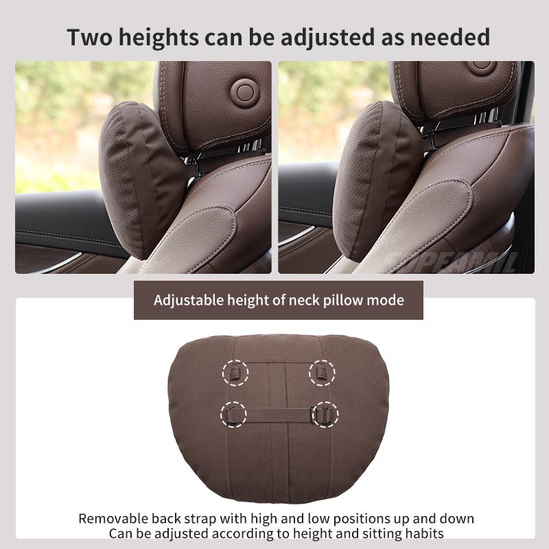 GLC GLB Mercedes Benz A C E V S Class CLA CLS GLA GLB GLC GLK GLS SLK ML Vito Car Headrest Soft Neck Pillow Seat Lumbar Cushion